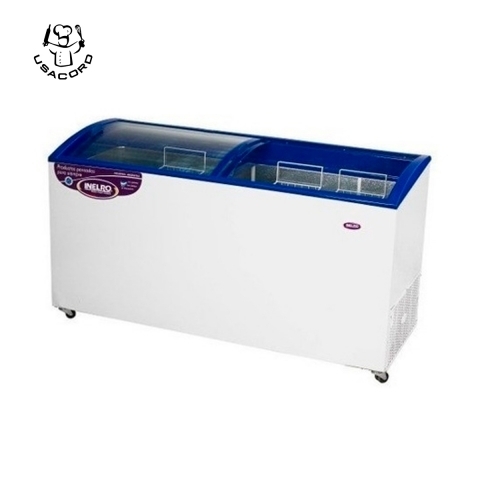 Freezer  Vidrio Plano Inclinado 550 lts INELRO